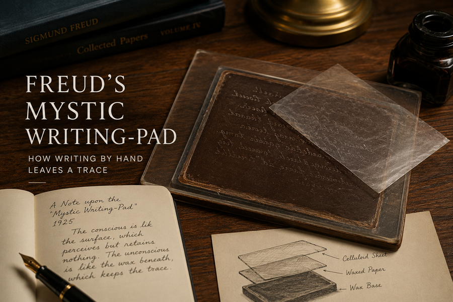 Freud’s Mystic Writing Pad: How Writing by Hand Leaves a Trace
