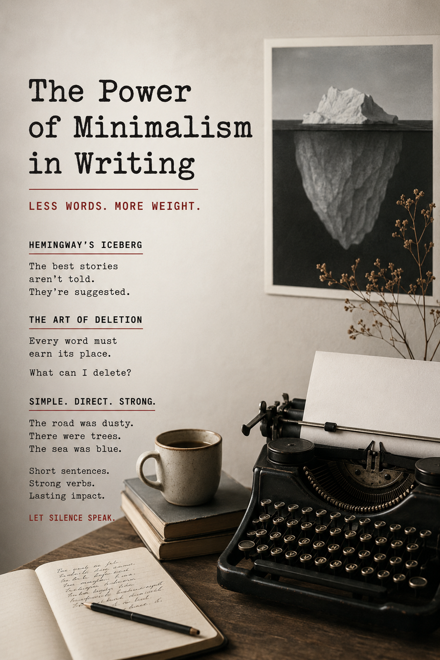 The Minimalist Writer: Less Is Not Just More, It's Everything