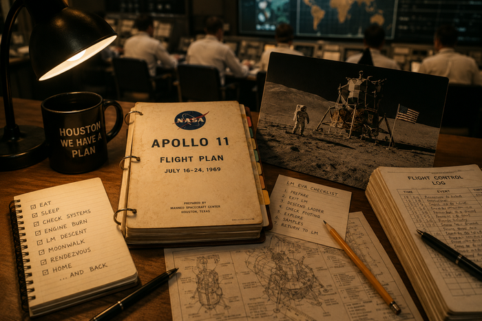 The Moon Landing Was Written at a Desk
