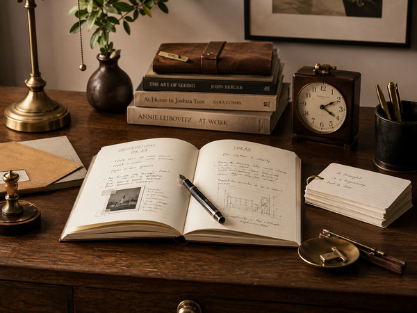 The Analog Thinker's Desk