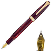 Levenger True Writer Classic Bordeaux Fountain Pen — Medium Nib