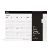 Karst A4 Stone Paper Weekly Desk Pad Undated Planner