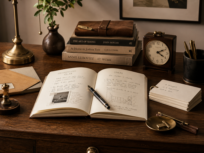 The Analog Thinker’s Desk