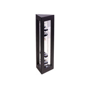 Bey-Berk Black Wood Galileo Thermometer