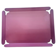 Karst A6 Desk Tray — Recycled Aluminum, Burgundy
