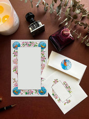 Laughing Elephant Spring Song Stationery & Letter Writing Set