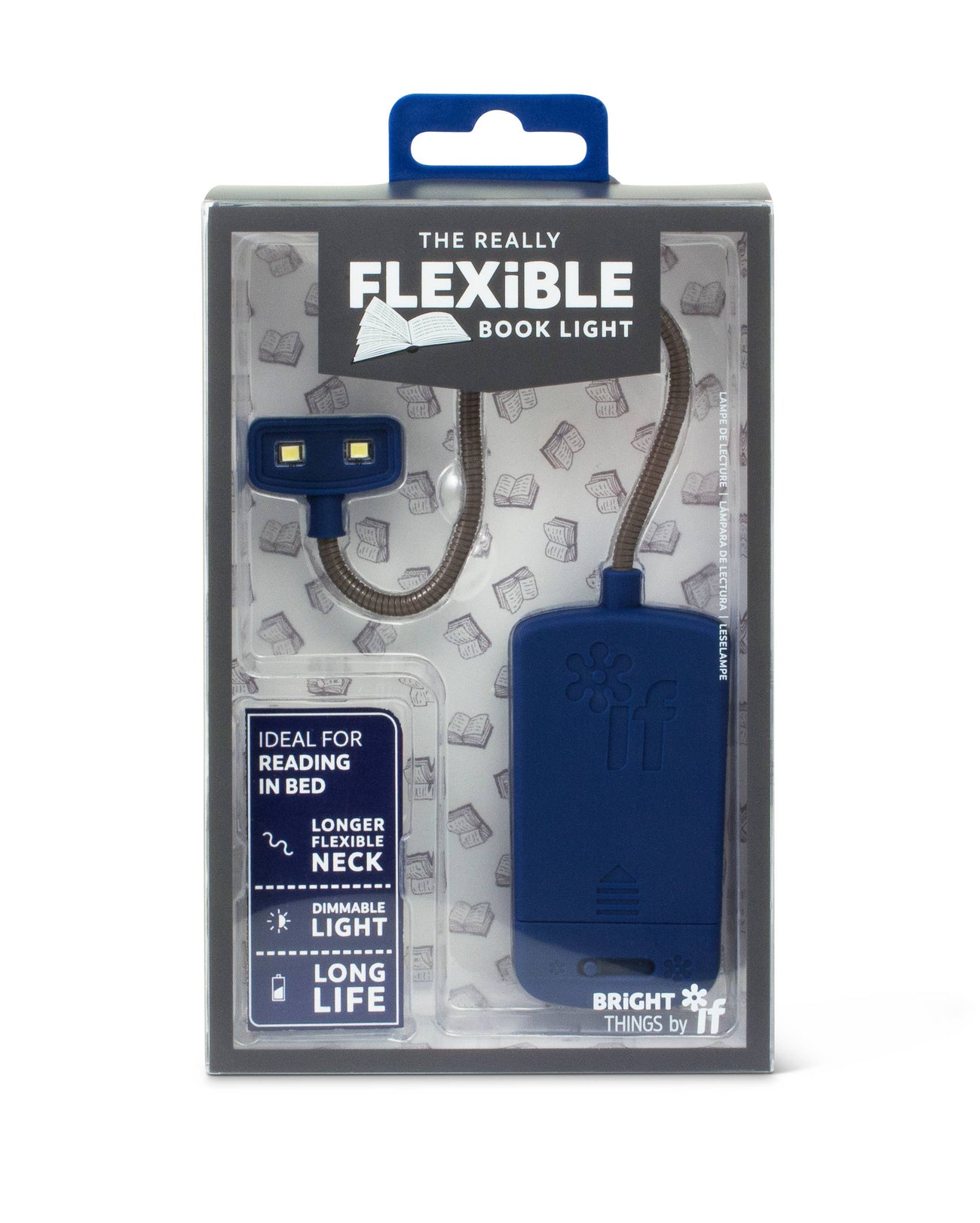 The Really Flexible Blue Book Light