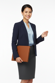 Levenger Wall Street Padfolio — Saddle