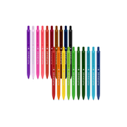 Paperage Retractable Gel Pens 20PK — Rainbow