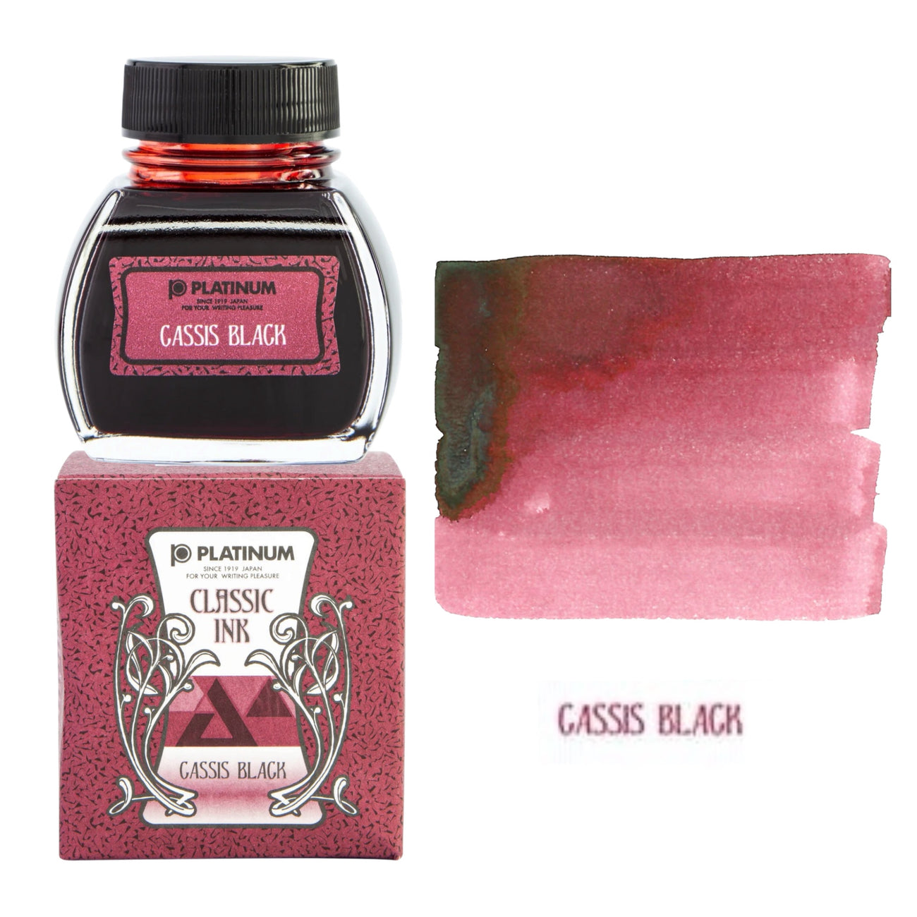Platinum Classic Cassis Black Fountain Pen Ink