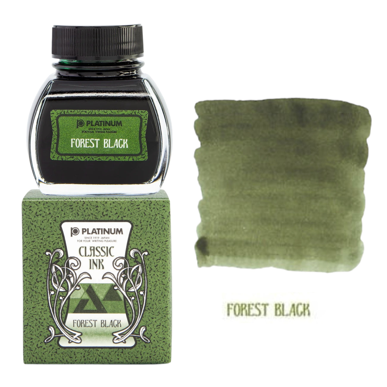 Platinum Classic Forest Black Fountain Pen Ink