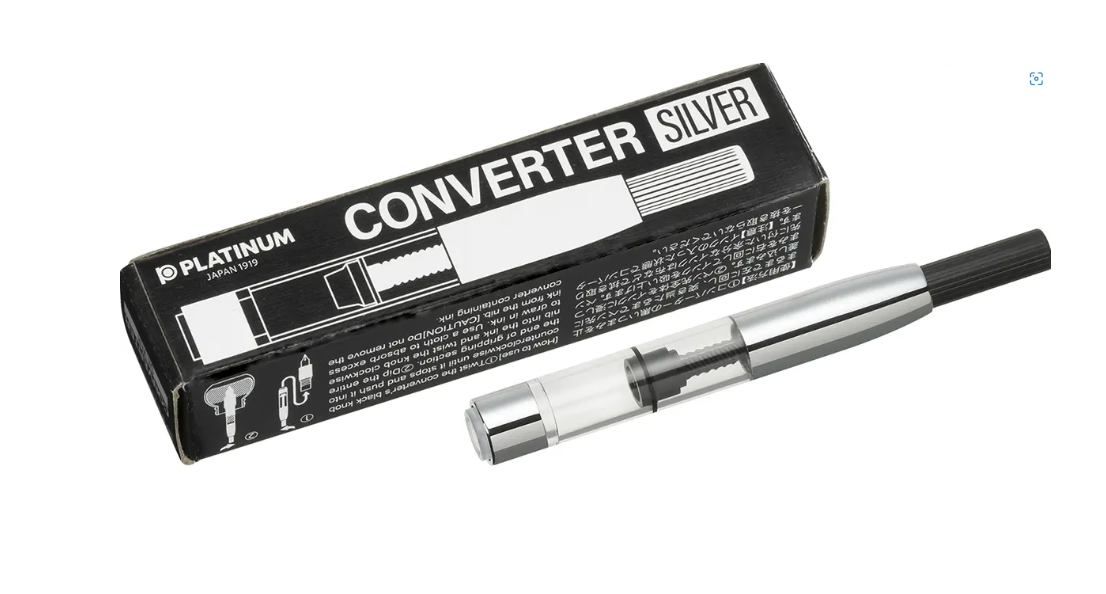 Platinum Silver Fountain Pen Converter
